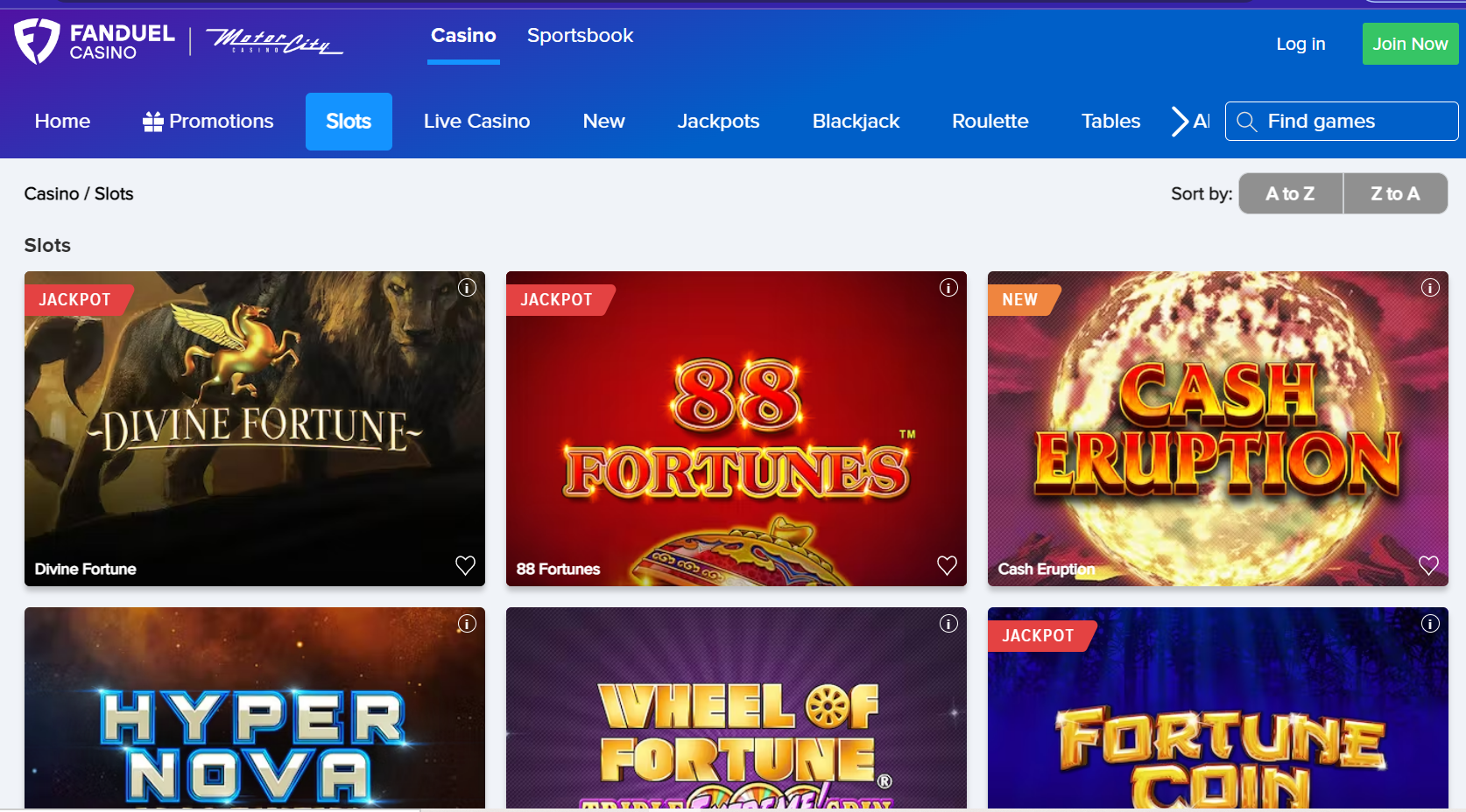 slots fanduel