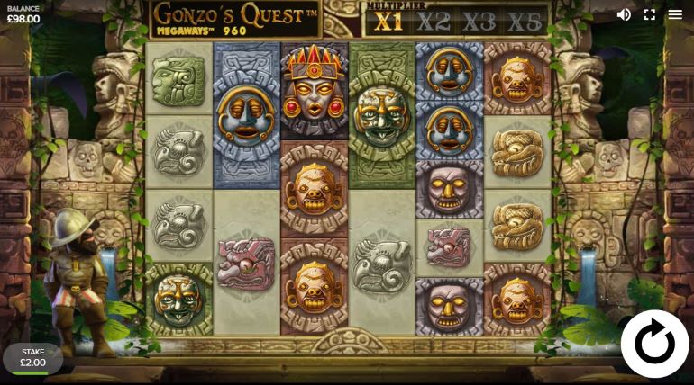 Megaways casino slot symbols