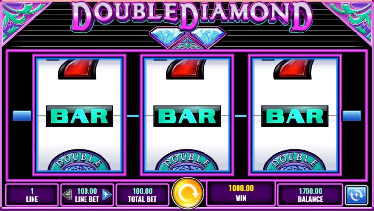 Double Diamond Slot Machine rules