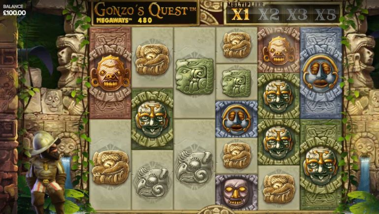 gonzo's quest megaways slot