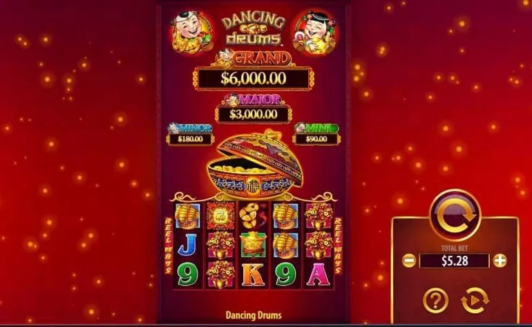 Dancing Drums Slot Machine 