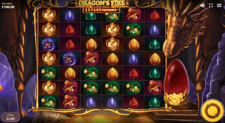 Dragon’s Fire Megaways casino slots