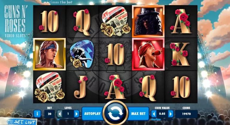 Guns N’ Roses Slot Machine Review, Strategy, and Bonus (2023)