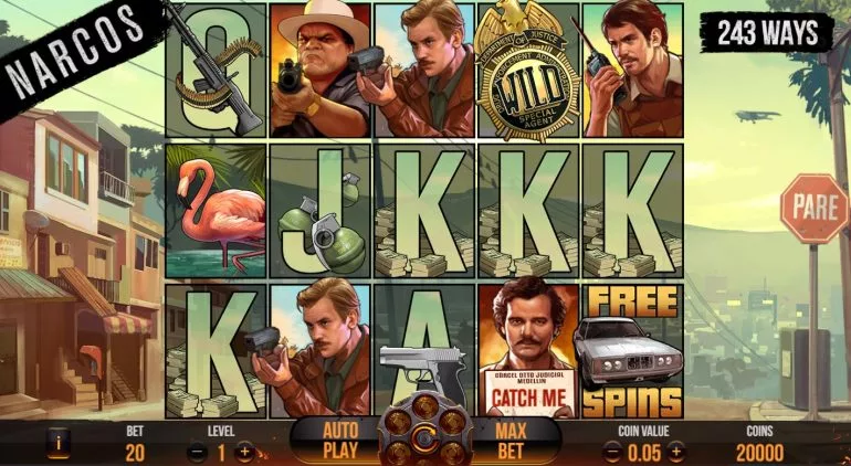 Narcos Slot Machine Review, Strategy, and Bonus (2023) 