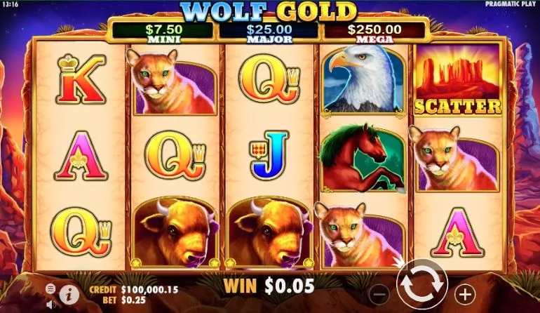 Scatters casino slot symbols