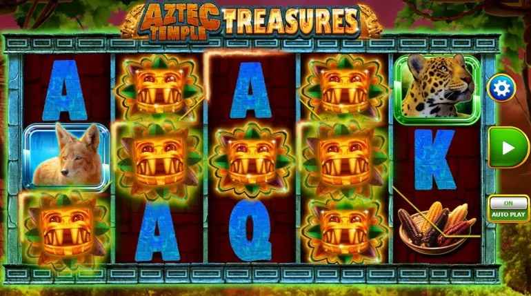 aztec temple treasures slot