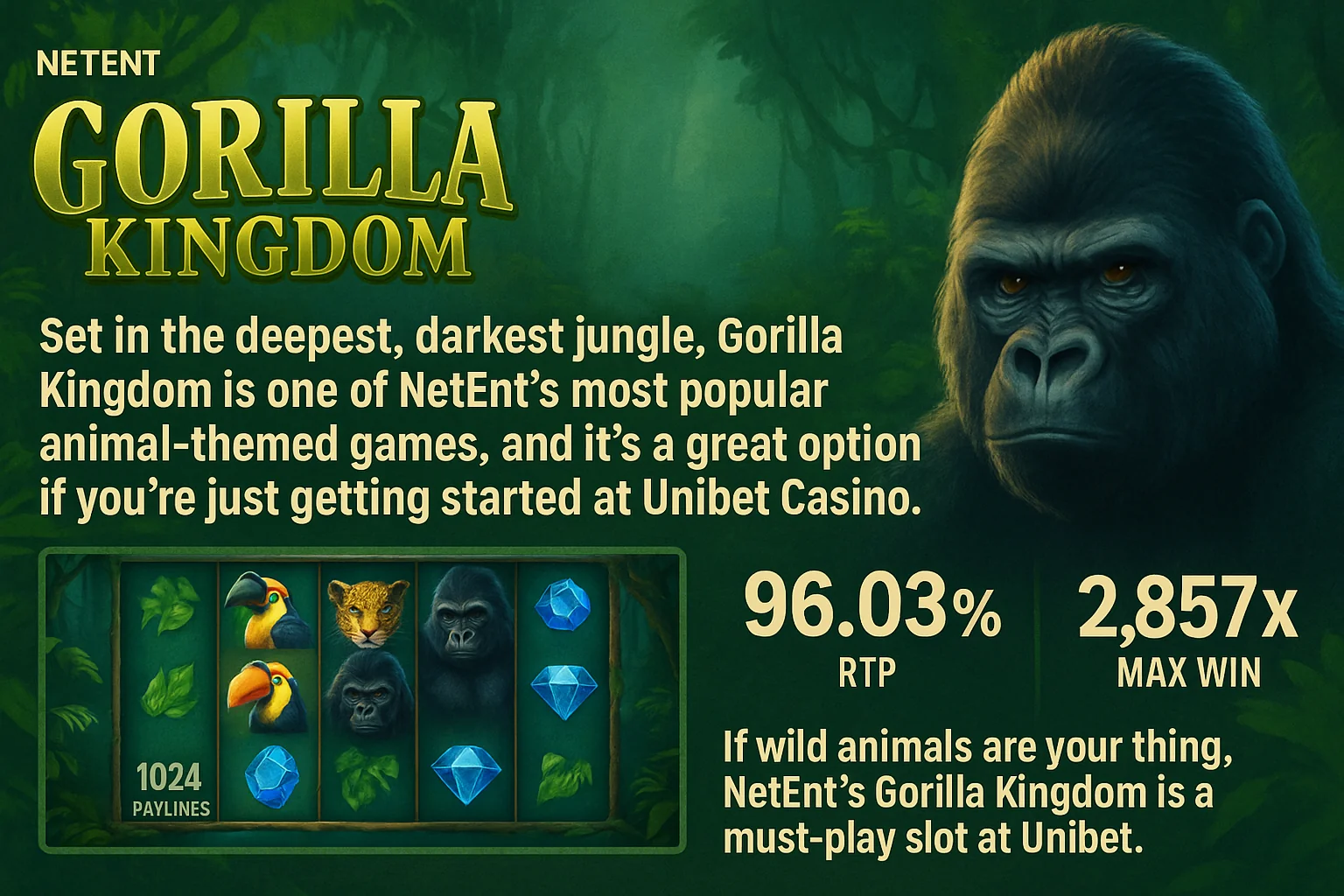 Gorilla Kingdom NetEnt
