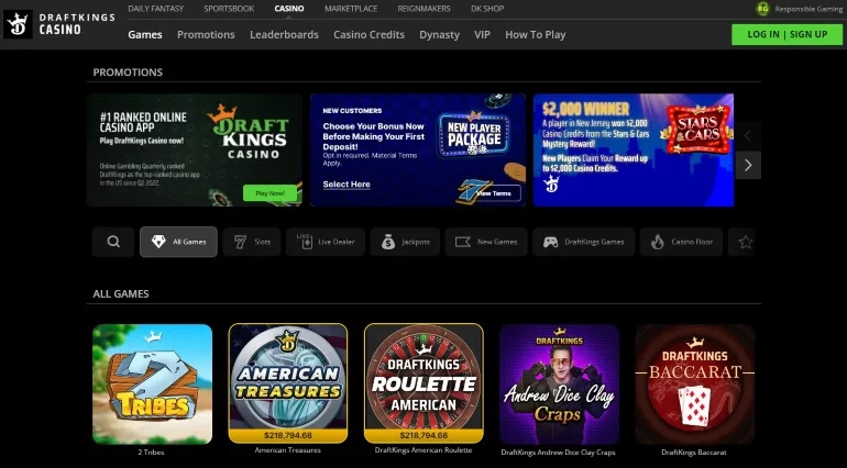 DraftKings Casino NJ Promo Code (2024) 