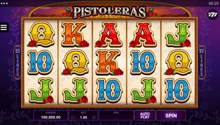 pistoleras slots